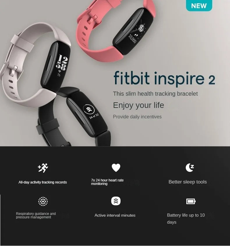 Fitbit Inspire 2 Fitness Tracker Smartwatch