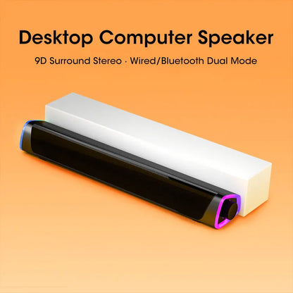 4D Computer Bar Stereo Subwoofer Bluetooth Speaker