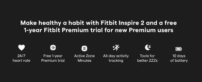 Fitbit Inspire 2 Fitness Tracker Smartwatch